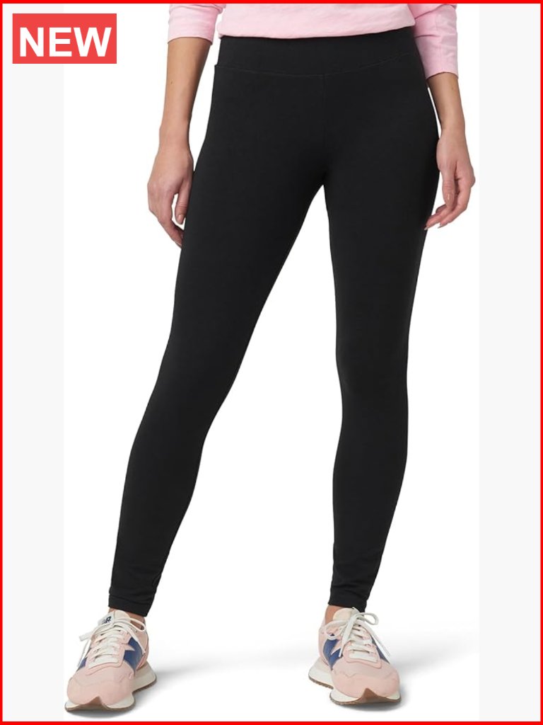 Ultra Soft Cotton Leggings With Wide Waistband, Full And Capri Length